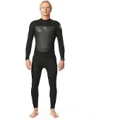 Rip Curl Omega 4/3 Mm Gb Steamer Långärmad Våtdräkt I Neopren Med Dragkedja På Ryggen