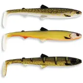 Westin Bull Teez Shadtail Mjukt Bete 107g 240 Mm 12 Enheter