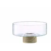 LSA International Skål Med Fod Lotta Lsa Ø25cm, H14,2cm