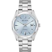 Bulova Surveyor Rostfritt Stål Ljusblå Automatisk 96B469 Herrklocka ljusblå färg