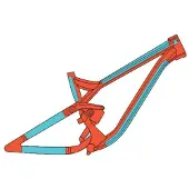 RideWrap Mtb Ramsskyddsklistermärken
