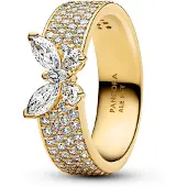 Pandora Timeless gnistrande fjäril förgylld ring sormus164270C01-54