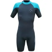 Kynay Surf Neoprene Wetsuit 2 Mm Kortärmad Shorty Med Dragkedja Bak