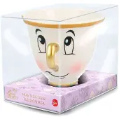 Stor Skönheten Och Odjuret Chip 3d-mugg