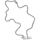 Diesel Halsband silver