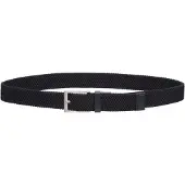 Armani Exchange för män. 9513693R863UB101 Bälte i vävt tyg i marinblå färg (80 cm), Casual, Polyester, Marino