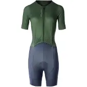 Santini Leaf Kortärmad Triathlondräkt