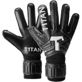 T1tan Classic 1.0 Black-out Målvaktshandskar Med Fingerskydd