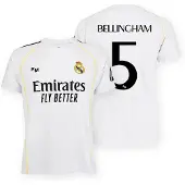 Real Madrid 25/26 Bellingham Hemma T-shirt Med Korta ärmar
