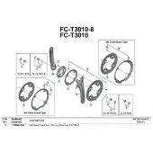 Shimano Acera T3010 Vänster Vevarm