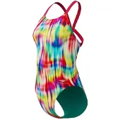 Speedo Fl Printed Leaderback Baddräkt