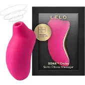LELO Sona Cruise - klitorisstimulator med ljudvågor - körsbärsröd