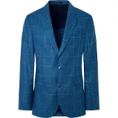 Hackett Silk Wpane Blazer
