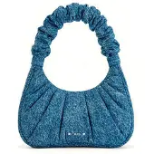 JW PEI Gabbi Ruched Denim Handväska