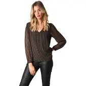 Deeluxe Ellina Blus Med Lång ärm