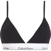 Calvin Klein Lightly Lined Triangle Bralette Icon Cotton Modal