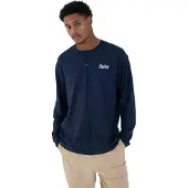 Hurley Merchant Henley T-shirt Med Lång ärm