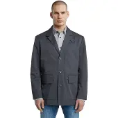 G-Star för män. D26934-E064-H392 Blazer 4 Fickor grå (S), Casual, Återvunnen polyester