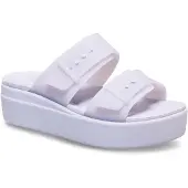 Crocs Brooklyn Buckle Frostedlow Wedge Tofflor