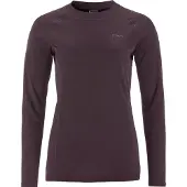 Craft Women's Core Warm Baselayer Set Dark Plum