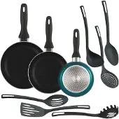 Wellhome 16/20/24 Cm Stekpanne Set 3 Bitar