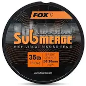 Fox International Submerge Orange Sinking 300 M Flätlina