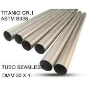 Gpr Exhaust Systems Titan Sömnlöst Rör 1000x30x1mm