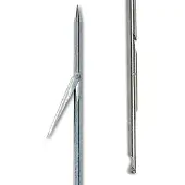 Imersion Tahitian Inox Milled Heel 6 Mm Spjutaxel