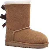 Ugg för kvinnor/flickor. 1017394K Bailey Bow-stövlar bruna (35), Karta, Casual, barnmode