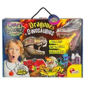 Lisciani Galna Vetenskap Dinosaurier Och Drakar Byggspel