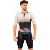 Santini Viper Kortärmad Triathlondräkt