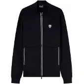 EA7 för män. 8NPM19_PJ4EZ Train Premium Shield Sweatshirt marinblå (S), Casual, Bomull, Marino