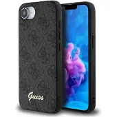 GUESS iPhone 16e/17e 4G Hybrid Skal - Svart