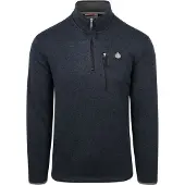 Superdry för män. M2014257A Storm Half Zip Sweatshirt marinblå (XL), Casual, Polyester, Marino