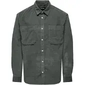 Only & Sons Skjorta 'ONSAlp' mörkgrå