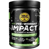 Gold Nutrition Pre-workout Impact Energipulver Grönt äpple 400g