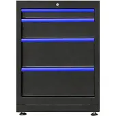 JBM 16627b Skåp 4 Lådor