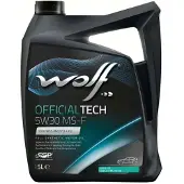 WOLF Officialtech Ms-f Sae 5w-30 5l Motorolja