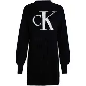 Calvin Klein J20j222294 Långärmad Kort Klänning