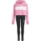 Adidas Seasonal Essentials Tiberio 3 Stripes Fleece Leggings Träningsdräkt