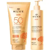 Nuxe Sol Uppfriskande Efter-mjölk 100ml+och Kroppsschampo 200ml