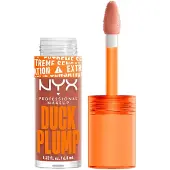 Nyx Duck Plump Högpigmenterat Plumpande Läppglans med Spicy Ginger, Vegan - Apri Caught (Dämpad Persika)
