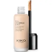 KIKO Milano Full Coverage 2-In-1 Foundation & Concealer 25 ml - WR01 Warm Rose