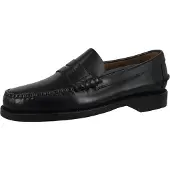 Sebago för män. 7000300 Klassiska lädermockasiner svart (45.5), Hud, Karta, Ingen, Casual, Parti