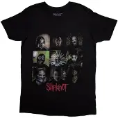 Ginza.se Slipknot: Unisex T-Shirt/Blocks (Black) (Back Print) (X-Large)