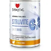 Disugual Struvitsdiet Kalkon 6x400g Våtfoder Hund