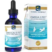 Nordic Naturals Omega-3 Pet, Katter & Små Hundar, 60 ml (2 fl oz)