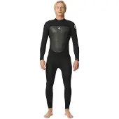 Rip Curl Omega 3/2 Mm Gb Steamer Långärmad Våtdräkt I Neopren Med Dragkedja På Ryggen