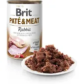Brit Köttpaté Med Kanin För Vuxna Hundar 6x400g