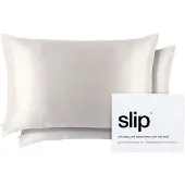 Slip Pure Silk Queen Pillowcase Duo - White Kuddar 2 st